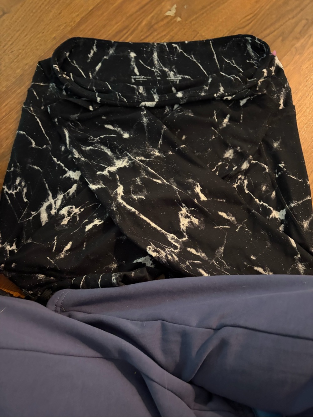Balance Athletica Black & White Marble Mini Skirt